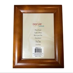 Decor Essentials 5X7 Thick Rounded Wood Frame